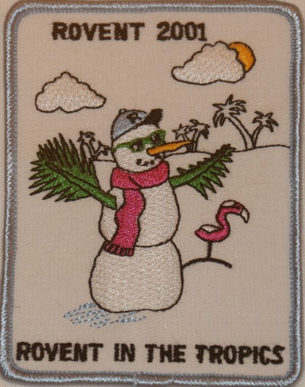 Rovent 2001 Badge