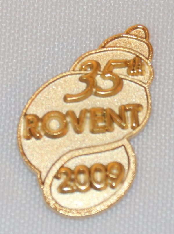 Rovent 2009 35th Anniversary Pin